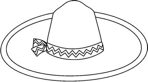 Dibujo de SOMBRERO para pintar - Imagui: Dibujar y Colorear Fácil, dibujos de Un Sombrero Mexicano, como dibujar Un Sombrero Mexicano para colorear