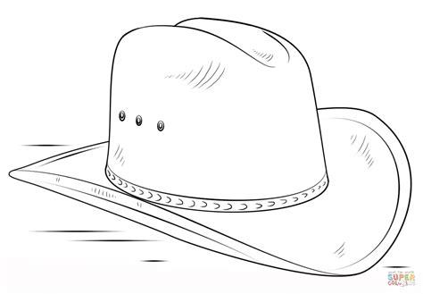 Cowboy Hat coloring page | Free Printable Coloring Pages: Aprender a Dibujar y Colorear Fácil con este Paso a Paso, dibujos de Un Sombrero Vaquero, como dibujar Un Sombrero Vaquero paso a paso para colorear