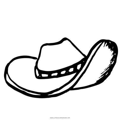 Dibujo De Sombrero De Vaquero Para Colorear - Ultra: Aprender como Dibujar Fácil, dibujos de Un Sombrero Vaquero, como dibujar Un Sombrero Vaquero para colorear