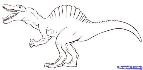 How Draw Spinosaurus Step Dinosaurs Animals Free: Aprende como Dibujar y Colorear Fácil, dibujos de Un Spinosaurus, como dibujar Un Spinosaurus para colorear