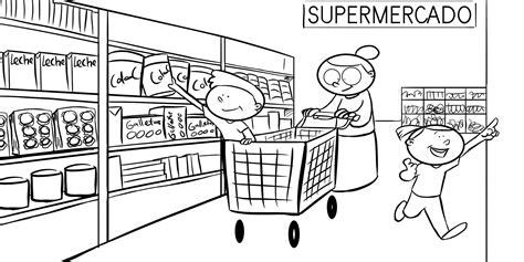 Pin de CHRYSOULA VANGELOUDI en las tiendas | Dibujos para: Aprende a Dibujar Fácil con este Paso a Paso, dibujos de Un Supermercado, como dibujar Un Supermercado para colorear e imprimir