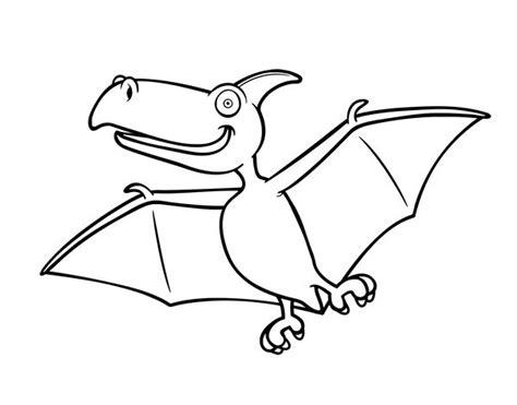 Dibujo de Pterodactylus para colorear | Dibujo de: Dibujar Fácil con este Paso a Paso, dibujos de Un Terodactilo, como dibujar Un Terodactilo para colorear e imprimir