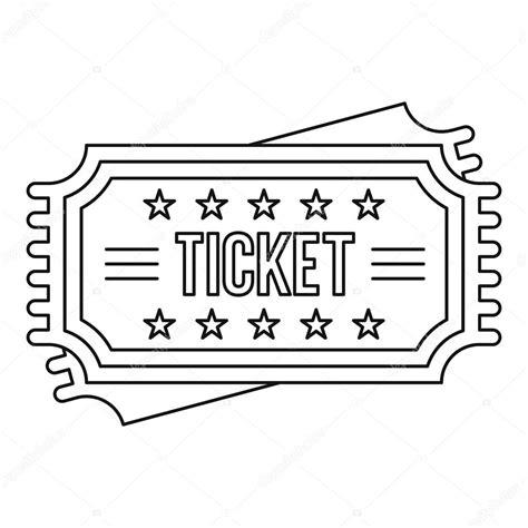 Imágenes: tickets para colorear | Icono de entrada: Aprender como Dibujar y Colorear Fácil, dibujos de Un Ticket, como dibujar Un Ticket para colorear e imprimir