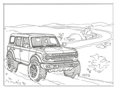 Ford Bronco todoterreno SUV - Photo #98 - Dibujalia: Aprende como Dibujar y Colorear Fácil con este Paso a Paso, dibujos de Un Todoterreno, como dibujar Un Todoterreno para colorear e imprimir