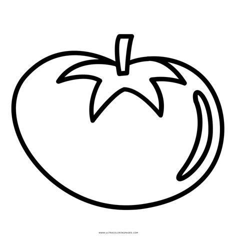 Dibujo De Tomate Para Colorear - Ultra Coloring Pages: Aprende a Dibujar Fácil, dibujos de Un Tomate, como dibujar Un Tomate para colorear e imprimir