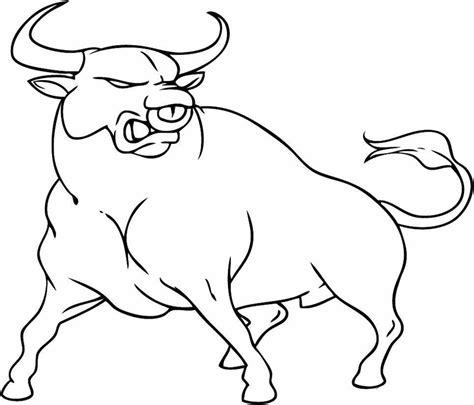 Dibujos De Toros Bravos Herbívoros Muy Fuertes Para: Aprender a Dibujar Fácil, dibujos de Un Toro Bravo, como dibujar Un Toro Bravo para colorear e imprimir