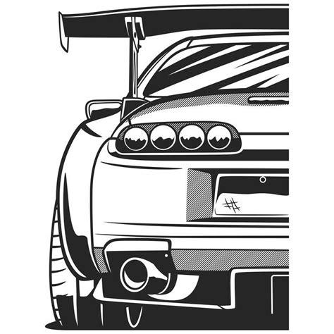 Pin on Jdm: Dibujar Fácil, dibujos de Un Toyota Supra, como dibujar Un Toyota Supra para colorear