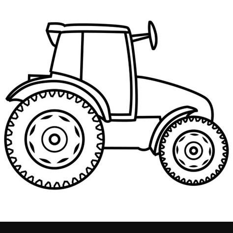 TRACTORES PARA COLOREAR: Dibujar Fácil con este Paso a Paso, dibujos de Un Tractor Para Niños, como dibujar Un Tractor Para Niños para colorear