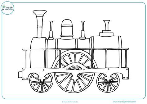 Dibujos de Trenes para Colorear Infatiles → para Imprimir: Dibujar Fácil, dibujos de Un Tren Antiguo, como dibujar Un Tren Antiguo paso a paso para colorear