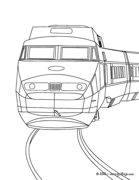 Dibujos para colorear el tren ave de frente - es.hellokids.com: Dibujar y Colorear Fácil, dibujos de Un Tren Ave, como dibujar Un Tren Ave paso a paso para colorear