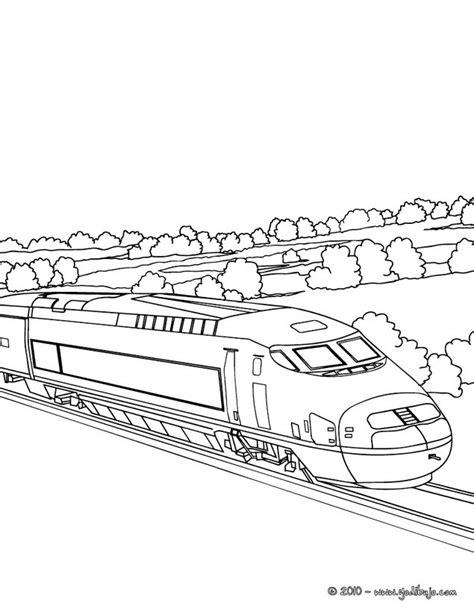 Dibujos para colorear tren ave - es.hellokids.com: Aprende a Dibujar Fácil con este Paso a Paso, dibujos de Un Tren Ave, como dibujar Un Tren Ave para colorear