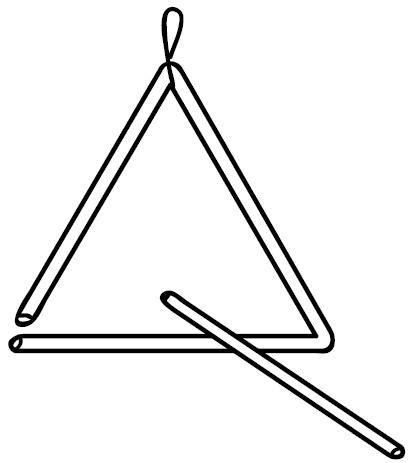 TRIANGULOS MUSICALES PARA COLOREAR: Dibujar Fácil con este Paso a Paso, dibujos de Un Triangulo Con Transportador, como dibujar Un Triangulo Con Transportador paso a paso para colorear