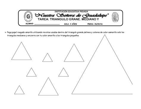 31 tarea triangulo grande mediano pequeño by katy: Aprender a Dibujar Fácil con este Paso a Paso, dibujos de Un Triangulo En Indesign, como dibujar Un Triangulo En Indesign para colorear