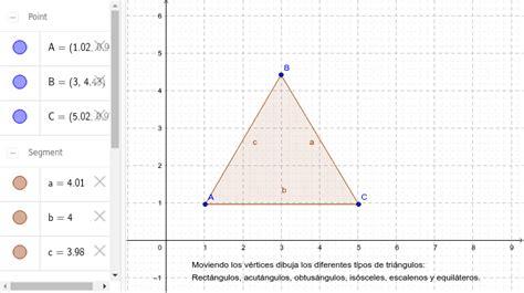 Dibujar triángulos – GeoGebra: Aprender a Dibujar y Colorear Fácil con este Paso a Paso, dibujos de Un Triangulo En Java, como dibujar Un Triangulo En Java paso a paso para colorear