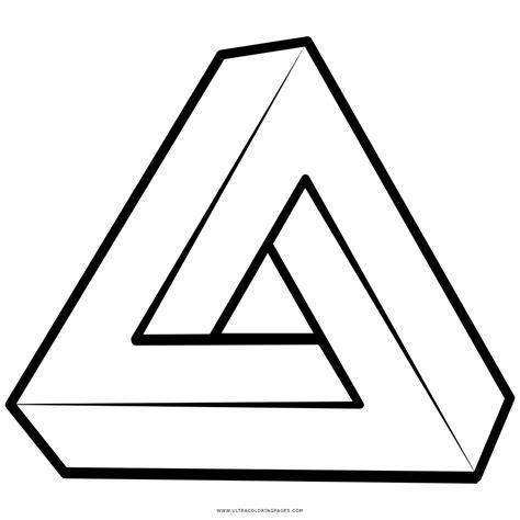 Triangolo Di Penrose Disegni Da Colorare - Ultra Coloring: Dibujar y Colorear Fácil, dibujos de Un Triangulo En Photoshop, como dibujar Un Triangulo En Photoshop para colorear