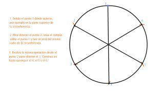 Heptágono Semejante al Dado - mclanzon: Dibujar Fácil, dibujos de Un Triangulo En Una Circunferencia, como dibujar Un Triangulo En Una Circunferencia paso a paso para colorear