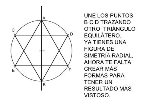 Trazado de simetría radial: Dibujar y Colorear Fácil, dibujos de Un Triangulo Equilatero Con Compas, como dibujar Un Triangulo Equilatero Con Compas para colorear e imprimir