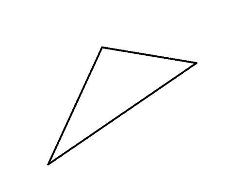 Cómo dibujar un Triángulo perfecto en Paint. - Hazlo tu: Aprender a Dibujar Fácil con este Paso a Paso, dibujos de Un Triangulo Perfecto, como dibujar Un Triangulo Perfecto para colorear e imprimir