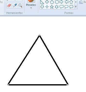 Como dibujar un triangulo perfecto en paint/certificada: Aprende a Dibujar Fácil, dibujos de Un Triangulo Perfecto, como dibujar Un Triangulo Perfecto paso a paso para colorear