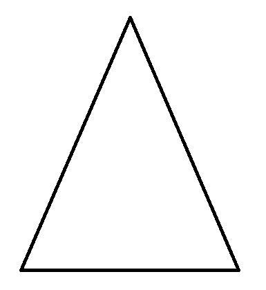 Cómo dibujar un Triángulo perfecto en Paint. - Taringa!: Dibujar Fácil con este Paso a Paso, dibujos de Un Triangulo Perfecto, como dibujar Un Triangulo Perfecto para colorear
