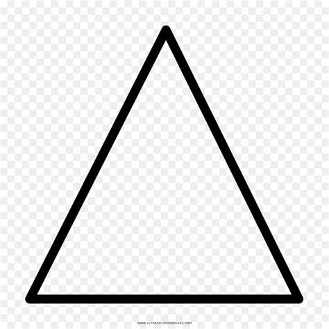Triángulo. Dibujo. Libro Para Colorear imagen png: Dibujar y Colorear Fácil, dibujos de Un Triangulo Rectangulo, como dibujar Un Triangulo Rectangulo paso a paso para colorear