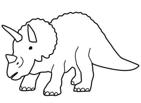 Imagenes de triceratops para colorear - Imagui: Aprende como Dibujar y Colorear Fácil con este Paso a Paso, dibujos de Un Triceratops, como dibujar Un Triceratops para colorear