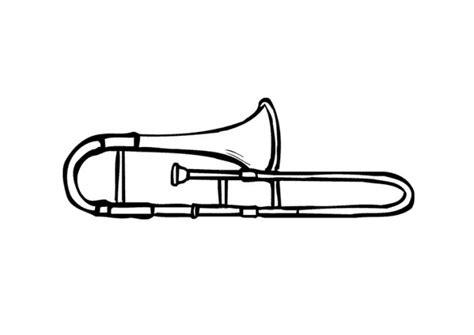 Juegan. Aprenden y se Divierten: Trombón: Dibujar Fácil con este Paso a Paso, dibujos de Un Trombon, como dibujar Un Trombon para colorear