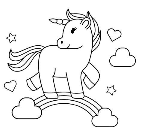 🦄 Unicornios Para Colorear: [45 Dibujos Para Imprimir y: Aprender como Dibujar Fácil con este Paso a Paso, dibujos de Un Unicornio Haciendo Pra, como dibujar Un Unicornio Haciendo Pra para colorear