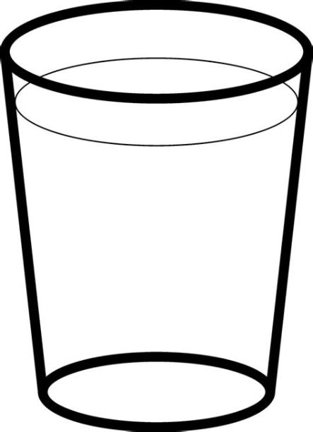 Vaso De Agua Para Colorear Sketch Coloring Page: Dibujar y Colorear Fácil, dibujos de Un Vaso Con Agua, como dibujar Un Vaso Con Agua paso a paso para colorear