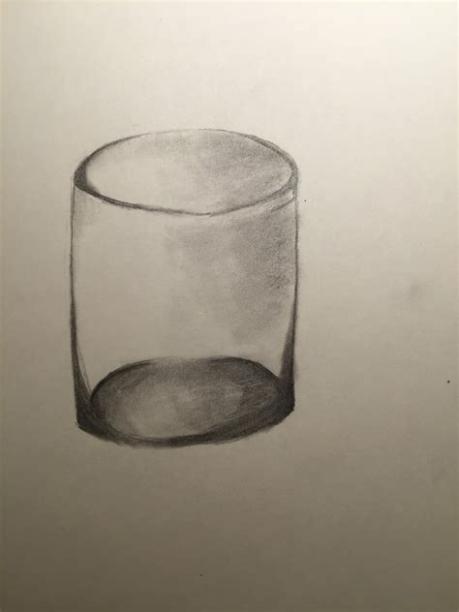 Tu propio lápiz: Dibujo vasos cristal: Dibujar Fácil con este Paso a Paso, dibujos de Un Vaso En 3D, como dibujar Un Vaso En 3D para colorear e imprimir