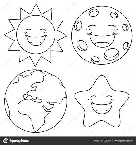 Ilustración vectorial de la página del espacio para: Dibujar Fácil, dibujos de Un Vector En El Espacio, como dibujar Un Vector En El Espacio para colorear e imprimir