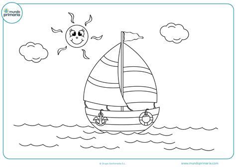 Dibujos de Barcos para Colorear 【Pirata. Veleros】: Aprender a Dibujar y Colorear Fácil con este Paso a Paso, dibujos de Un Velero En El Mar, como dibujar Un Velero En El Mar para colorear e imprimir