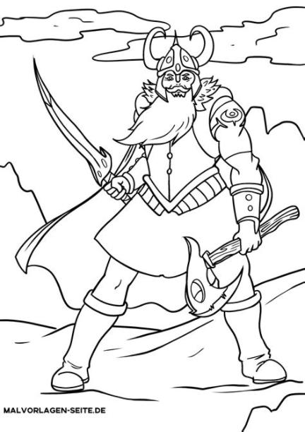 Imagenes Para Colorear De Acuerdos Para Preescolar: Dibujar Fácil, dibujos de Un Vikingo, como dibujar Un Vikingo paso a paso para colorear