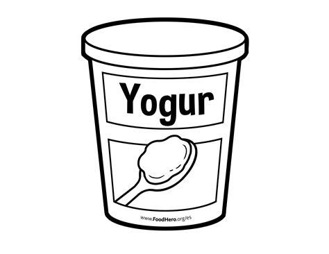 Pin by Food Hero Oregon State Univers on Bulletin Boards: Dibujar Fácil con este Paso a Paso, dibujos de Un Yogur, como dibujar Un Yogur paso a paso para colorear