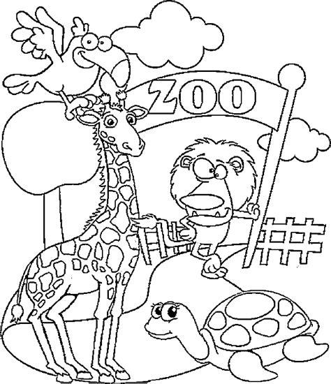 Dibujos de Zoo Para Colorear - Para Colorear: Dibujar y Colorear Fácil, dibujos de Un Zoologico Para Niños, como dibujar Un Zoologico Para Niños para colorear
