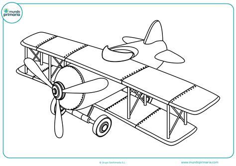 Dibujos de Aviones y Avionetas para Colorear: Dibujar y Colorear Fácil con este Paso a Paso, dibujos de Una Avioneta, como dibujar Una Avioneta paso a paso para colorear