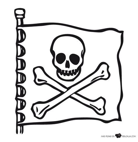 Bandera pirata para imprimir - Imagui: Dibujar y Colorear Fácil, dibujos de Una Bandera Pirata, como dibujar Una Bandera Pirata paso a paso para colorear