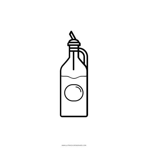 Dibujo De Botella De Aceite Para Colorear - Ultra Coloring: Dibujar Fácil con este Paso a Paso, dibujos de Una Botella De Aceite, como dibujar Una Botella De Aceite para colorear e imprimir