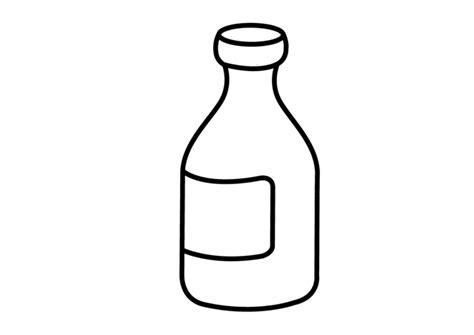 DIBUJOS DE BOTES Y BOTELLAS PARA PINTAR Y COLOREAR: Dibujar Fácil, dibujos de Una Botella De Vidrio, como dibujar Una Botella De Vidrio para colorear e imprimir