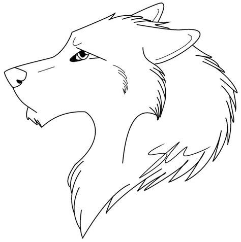 Cabeza de lobo para colorear :: Imágenes y fotos: Dibujar y Colorear Fácil, dibujos de Una Cabeza De Lobo, como dibujar Una Cabeza De Lobo para colorear e imprimir
