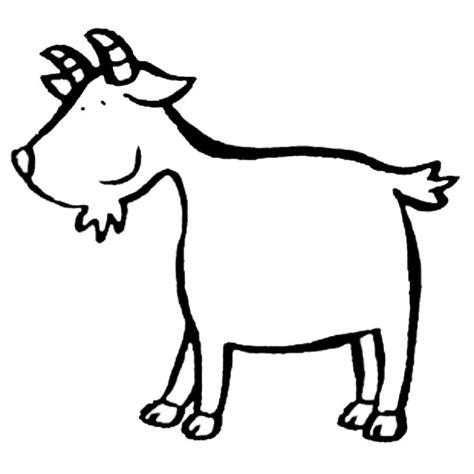 Dibujo de cabra para colorear: Aprender como Dibujar Fácil, dibujos de Una Cabra Para Niños, como dibujar Una Cabra Para Niños para colorear