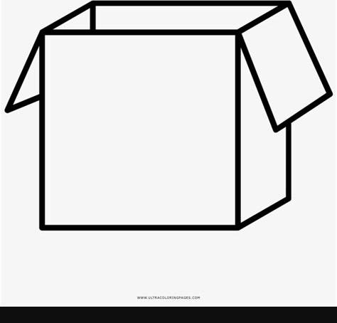 Imagenes Para Colorear Caja: Aprender a Dibujar y Colorear Fácil, dibujos de Una Caja De Carton, como dibujar Una Caja De Carton para colorear