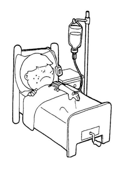 Desenho de Menino na cama do hospital para colorir: Aprende a Dibujar Fácil, dibujos de Una Cama De Hospital, como dibujar Una Cama De Hospital paso a paso para colorear
