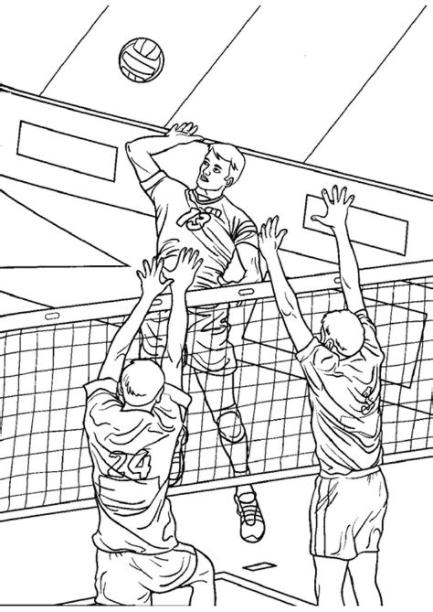 Canchas de voleibol para colorear - Imagui: Dibujar y Colorear Fácil, dibujos de Una Cancha De Voleibol, como dibujar Una Cancha De Voleibol para colorear