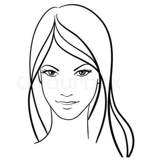 Cara De Mujer Bonita Para Pintar Y Colorear | COLOREAR: Dibujar y Colorear Fácil, dibujos de Una Cara Bonita, como dibujar Una Cara Bonita paso a paso para colorear