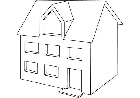 Casa #64747 (Edificios y Arquitectura) – Colorear: Dibujar y Colorear Fácil con este Paso a Paso, dibujos de Una Casa Arquitectura, como dibujar Una Casa Arquitectura para colorear