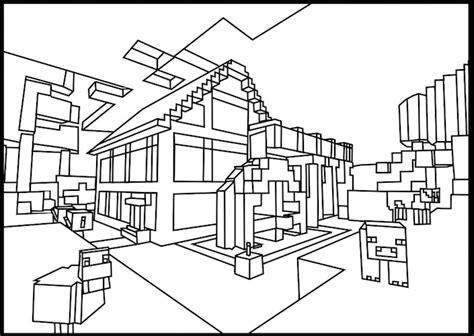 Dibujos Para Colorear De Casas De Minecraft - Impresion: Aprende a Dibujar y Colorear Fácil con este Paso a Paso, dibujos de Una Casa De Minecraft, como dibujar Una Casa De Minecraft paso a paso para colorear