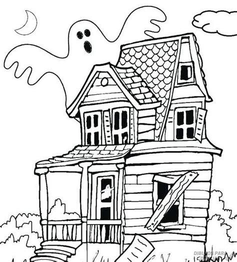 ᐈ Dibujos de Casas Embrujadas【90】Para este Halloween: Dibujar Fácil con este Paso a Paso, dibujos de Una Casa Embrujada, como dibujar Una Casa Embrujada para colorear e imprimir