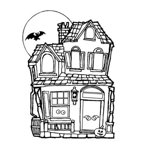 Dibujos para colorear: Casa embrujada imprimible. gratis: Dibujar y Colorear Fácil, dibujos de Una Casa Embrujada, como dibujar Una Casa Embrujada paso a paso para colorear