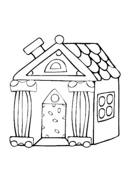 Dibujos para colorear casita infantil – CUCALUNA: Aprender como Dibujar Fácil, dibujos de Una Casa Fantastica, como dibujar Una Casa Fantastica para colorear e imprimir